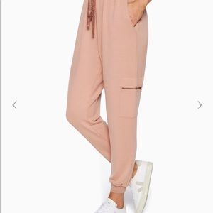 NWT Ramy Brook Kendra drawstring joggers pants L Retail for $185.